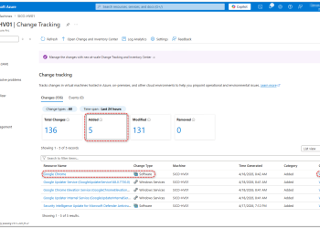 Change Tracking with Azure Arc